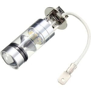 Car LED Fog Light H3 H1 100W 2323 20SMD 6000K White High Power H3 led Bulbs